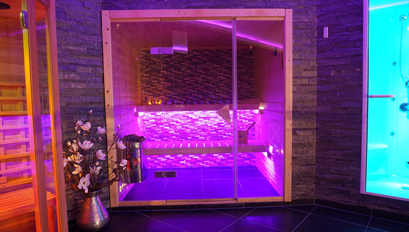 Finse sauna van Sauna Privada in Rotterdam