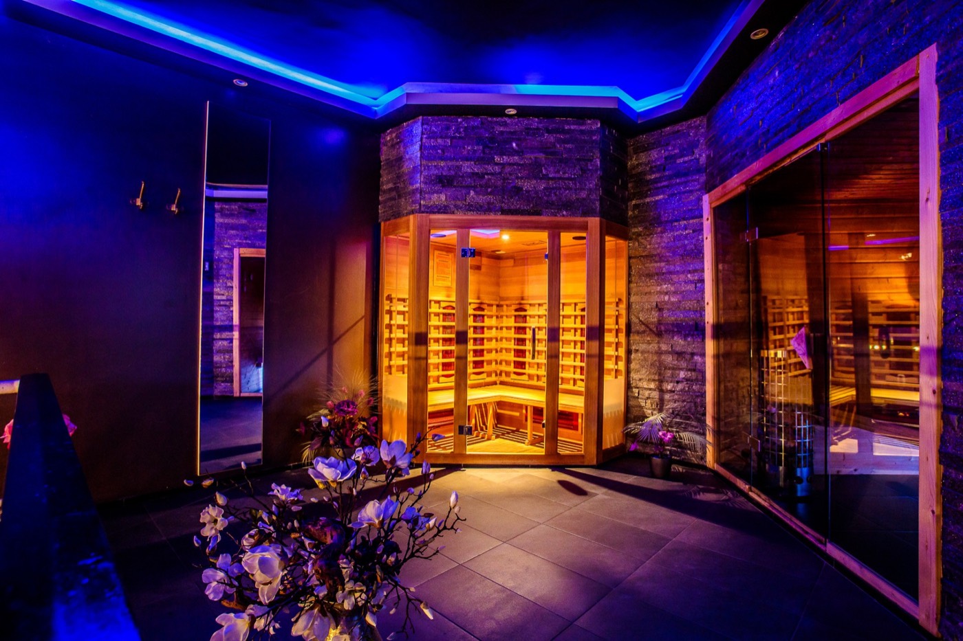 Infrared sauna at Sauna Privada Rotterdam