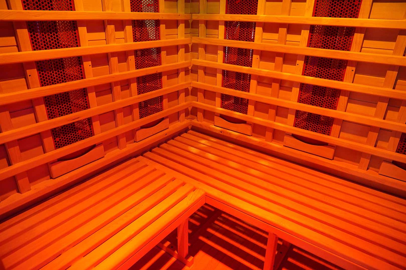Infrared sauna at private sauna Sauna Privada