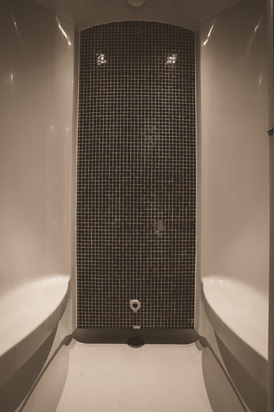 Steam room at Sauna Privada in Rotterdam